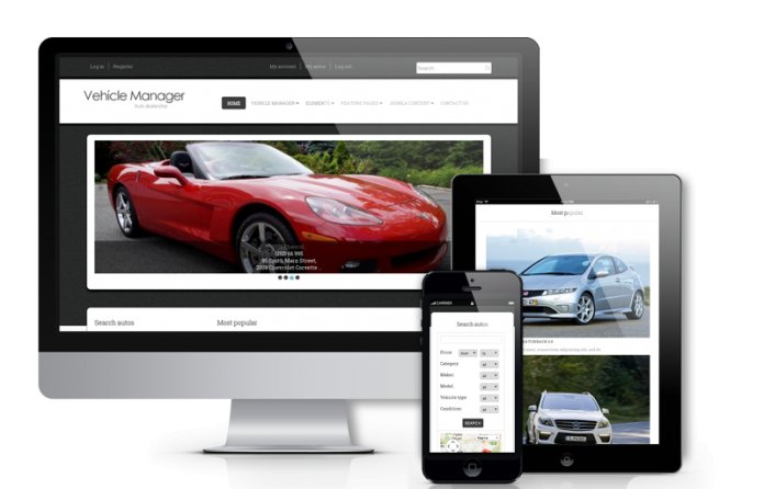 Auto Dealership -  Automotive Website Template