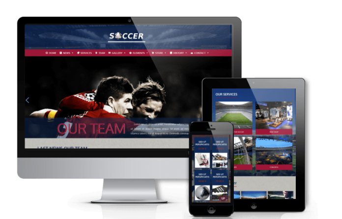 Soccer - Football WordPress Theme