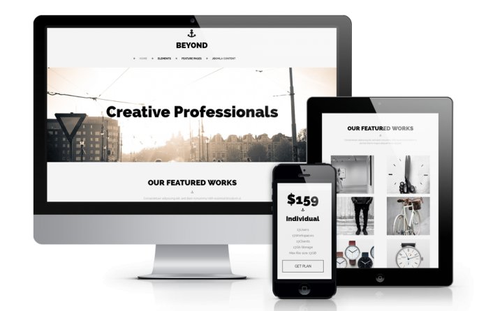 OS Beyond - Joomla corporate business template