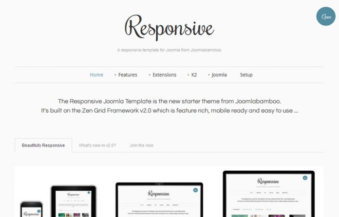 Responsive - Joomla Template