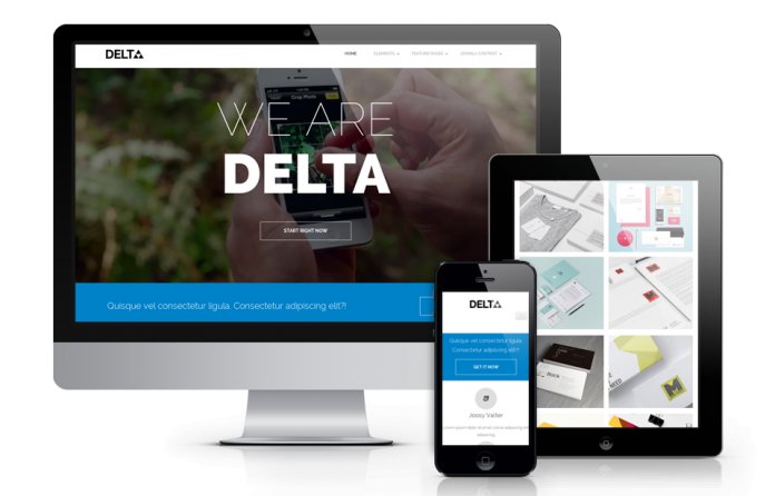 Delta - Free Wordpress  Blog Theme