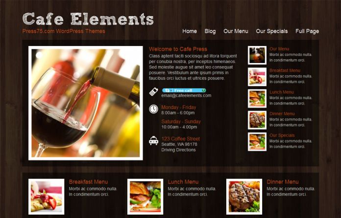 Cafe Elements