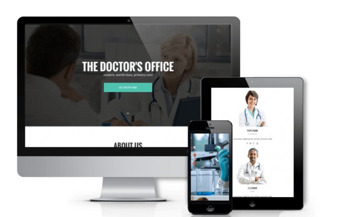 Booking - One Page Medical Joomla template