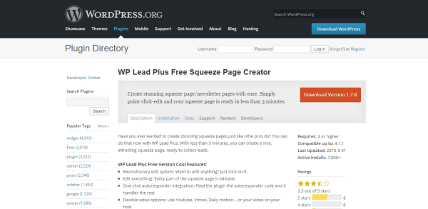 WP-Lead-Plus-Free-Squeeze-Page-Creator
