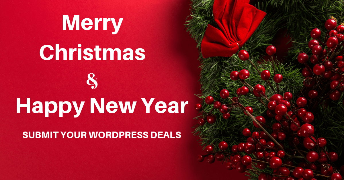 WordPress-Christmas-New-Year-Deals Offers-2018-2019-Submit-Your-Deals
