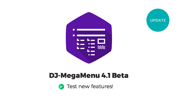 DJ Mega Menu 4.1 Beta