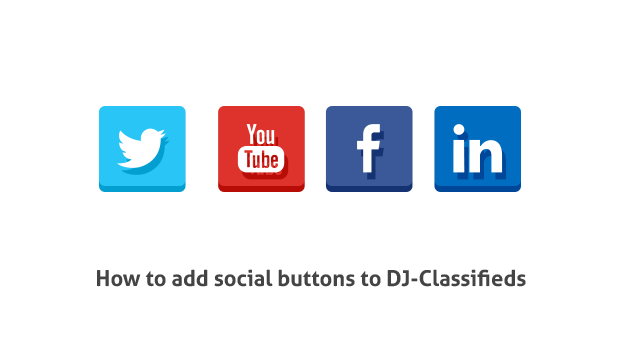 how to add social buttons