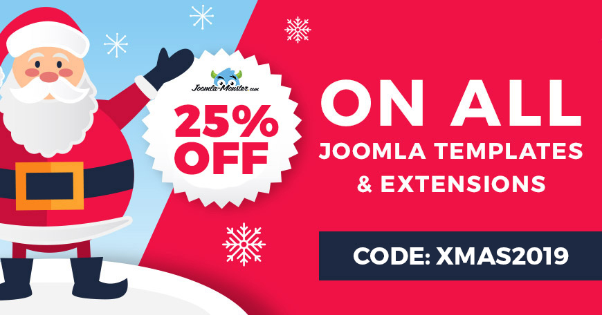 Joomla-Monster Christmas deal